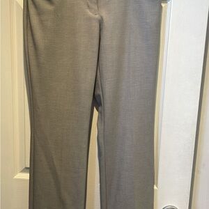 Express Women's Straight-Leg Dress Trousers - Gray